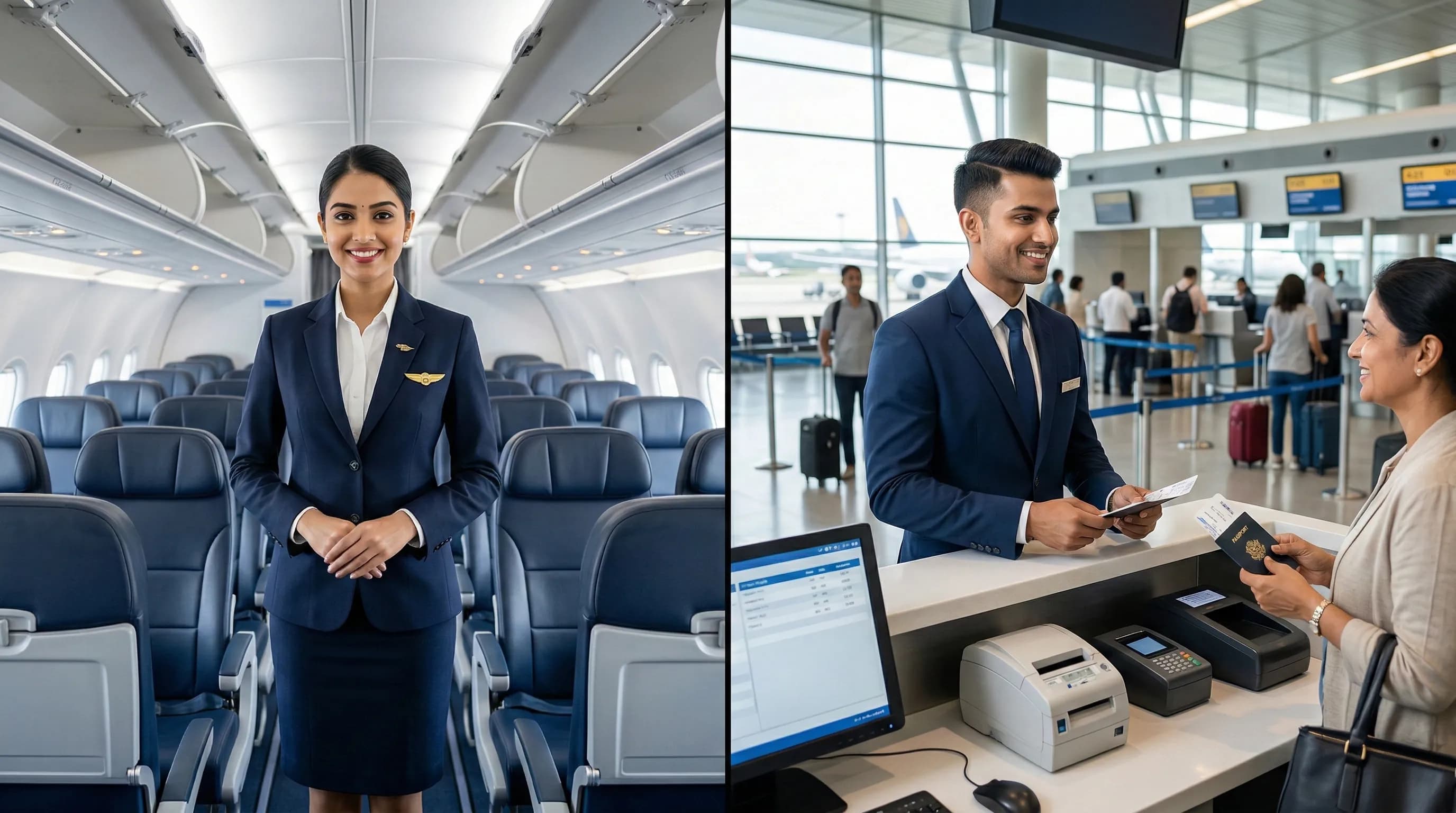 Ground Staff vs Cabin Crew: Which Career Path is Right for You?